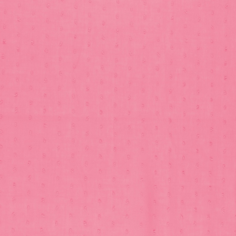 Swiss Dot Cotton - OLIVE - Pink