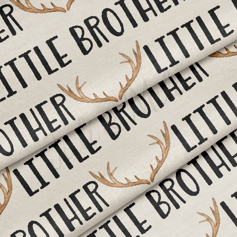 100% Cotton Fabric CTN2342 Little Brother