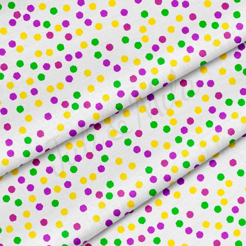 100% Cotton Fabric CTN2348 Mardi Gras