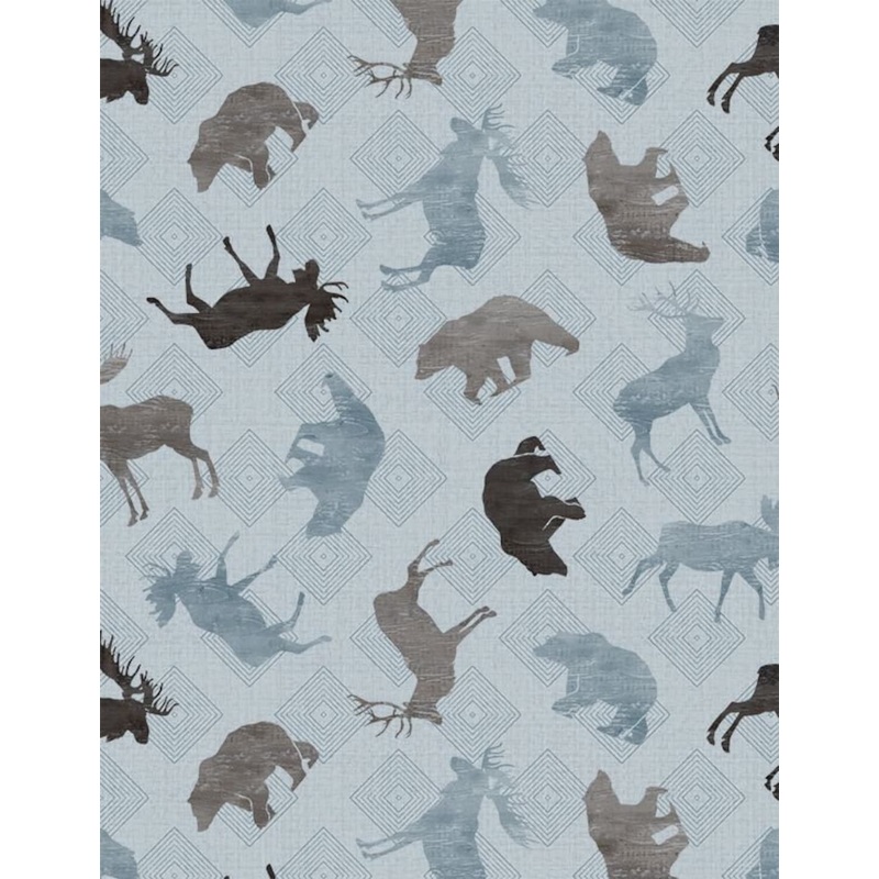 Wild Woods Lodge Blue - (2)