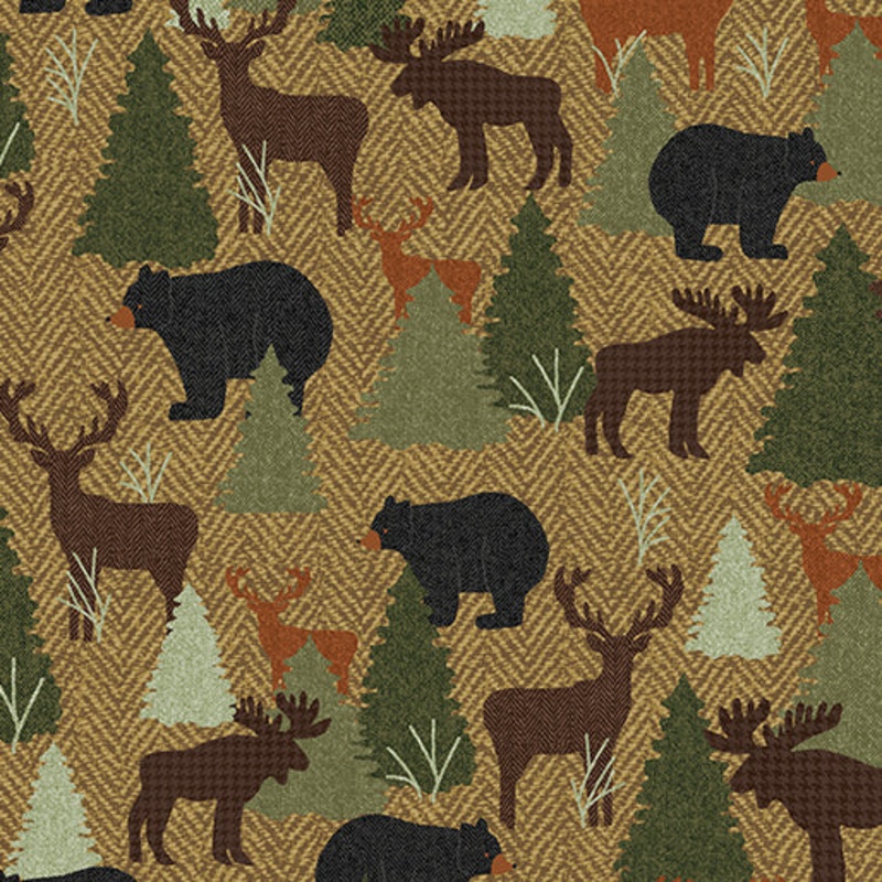 Winter Forest Caramel