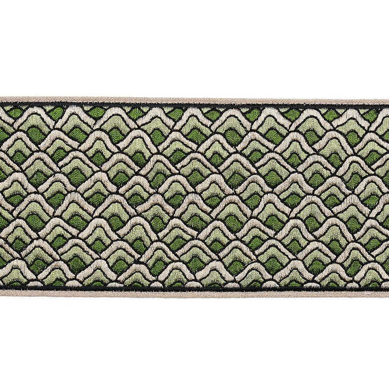 SUNRISE EMBROIDERY TAPE EMERALD