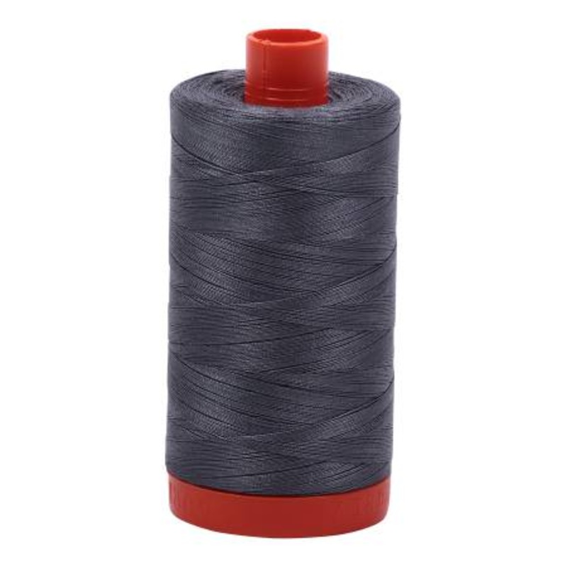 Aurifil 50 wt cotton thread, 1300m, Jedi (6736)