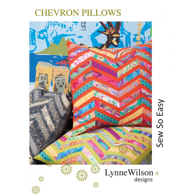 Chevron Pillows Pattern from Lynne Wilson Designs - LWD202