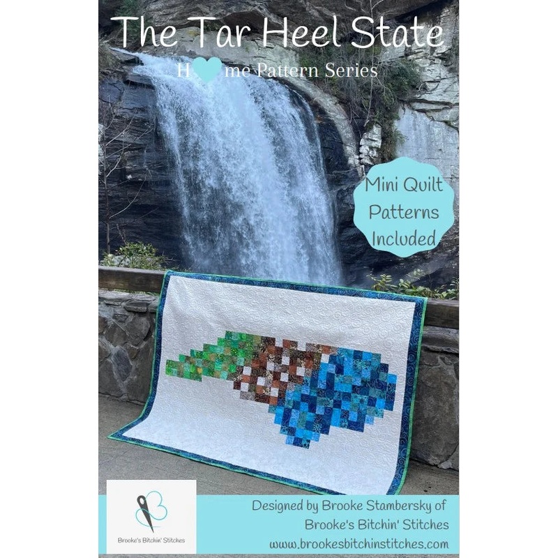 The Tar Heel State North Carolina Quilt Pattern - THSNC