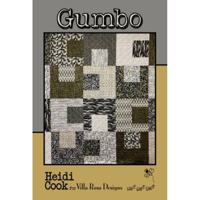 Gumbo Quilt Pattern by Villa Rosa Designs - VRDMC089