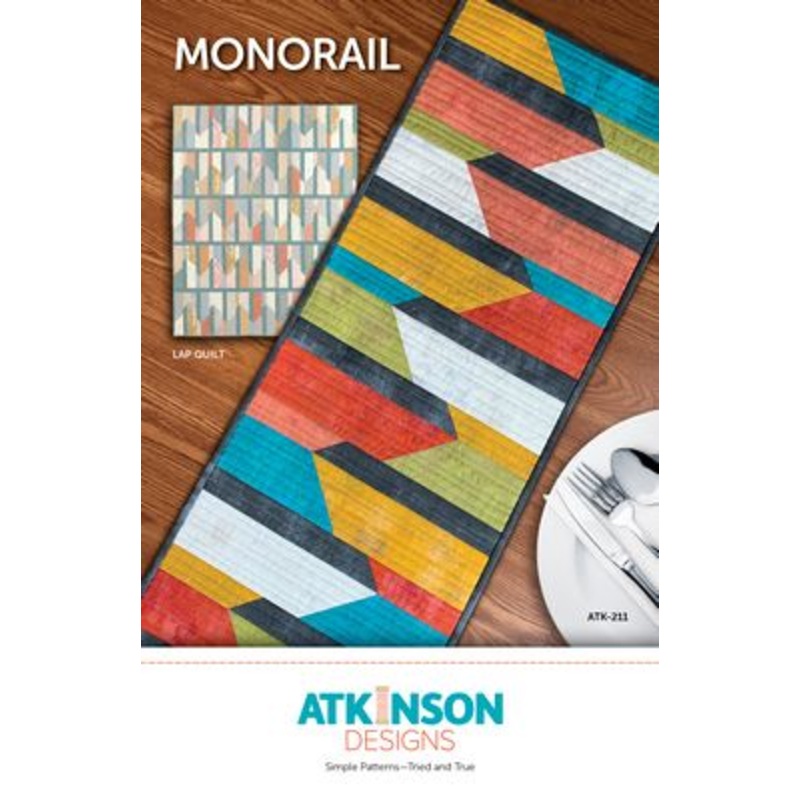 Monorail Quilt Pattern from Atkinson Designs - ATK211