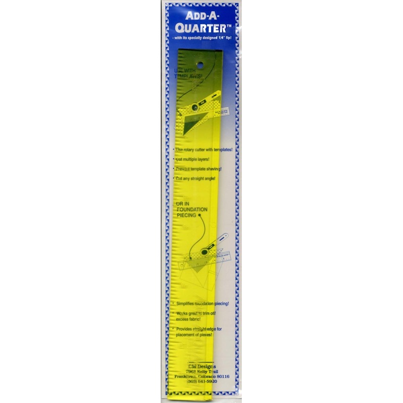 CHK Add-A-Quarter Plus Ruler - CM12