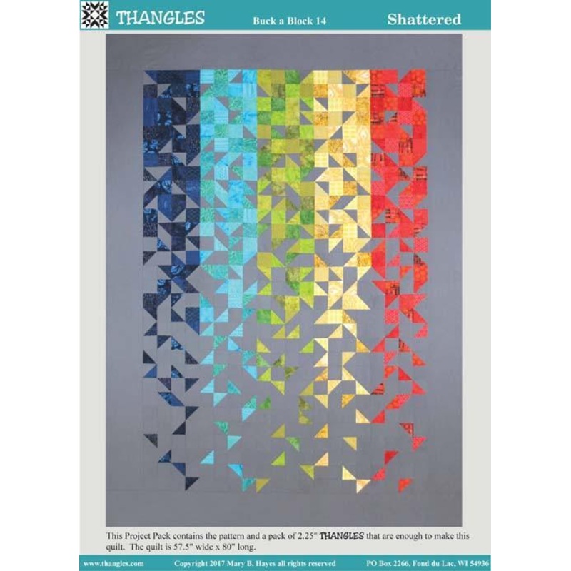 THNG Thangles Shattered Pattern Project Kit - BAB-14
