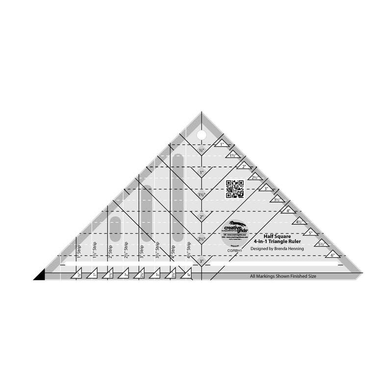 CHK Creative Grids Half-Square 4 in1 - CGRBH1