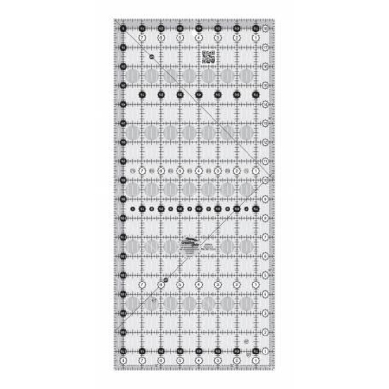 CHK Creative Grids Quilt Ruler 8-1/2in x 18-1/2in - CGR818