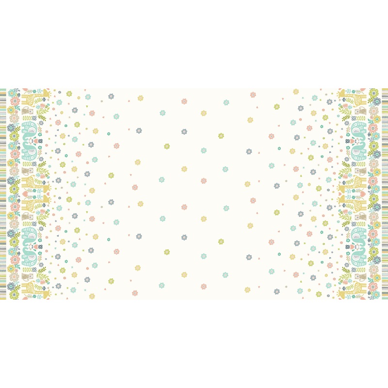 Baby Safari TP-2452-1 Multi Double Border