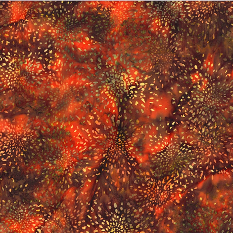 Autumn Accents Batik U2501-389 Paprika