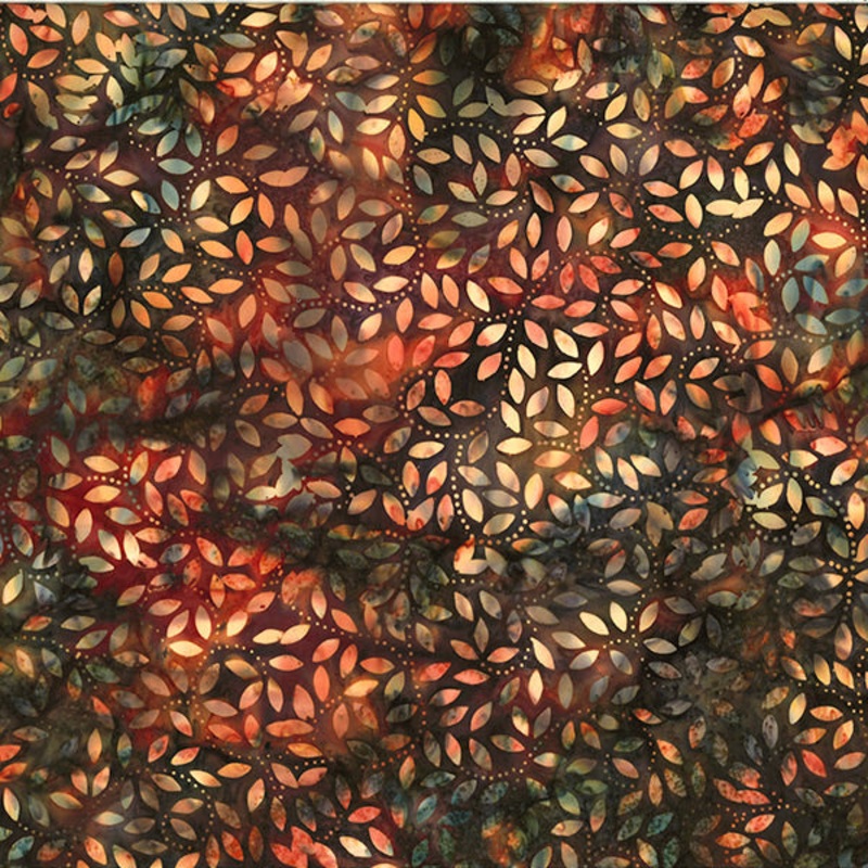 Earth Meets Sky Batik U2500-386 Brownie