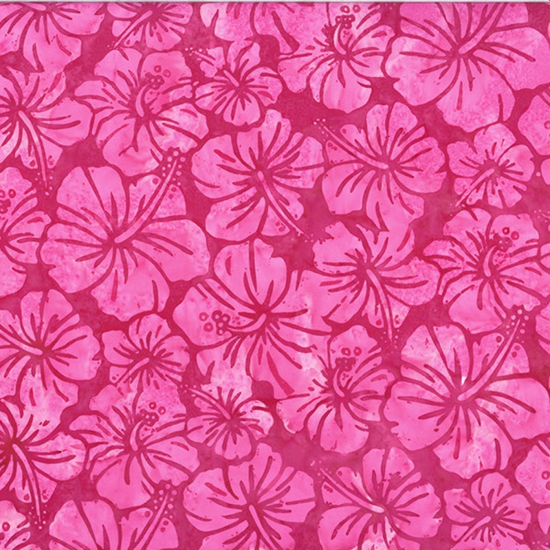 Sew the Rainbow Batik U2480-264 Flamingo