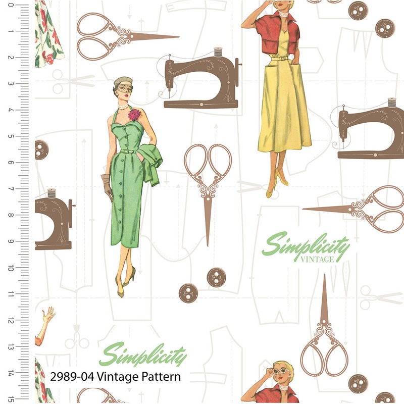 Simplicity Vintage 2989-04 Vintage Pattern