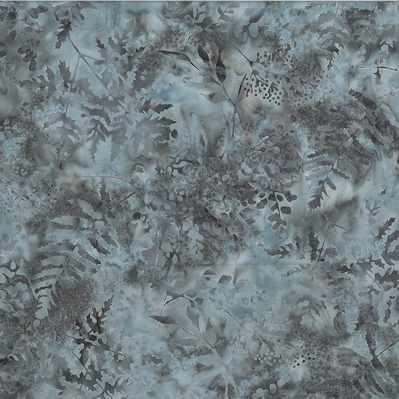 Stone Fossil Batik V2529-92 Slate