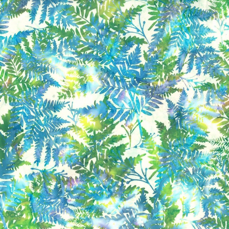 Sun Kissed Batik V2518-271 Parakeet