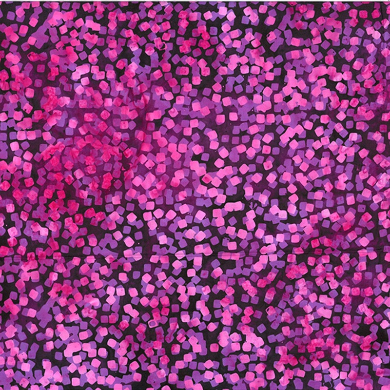 Violet and Pink Skies Batik V2541-423 Marsala