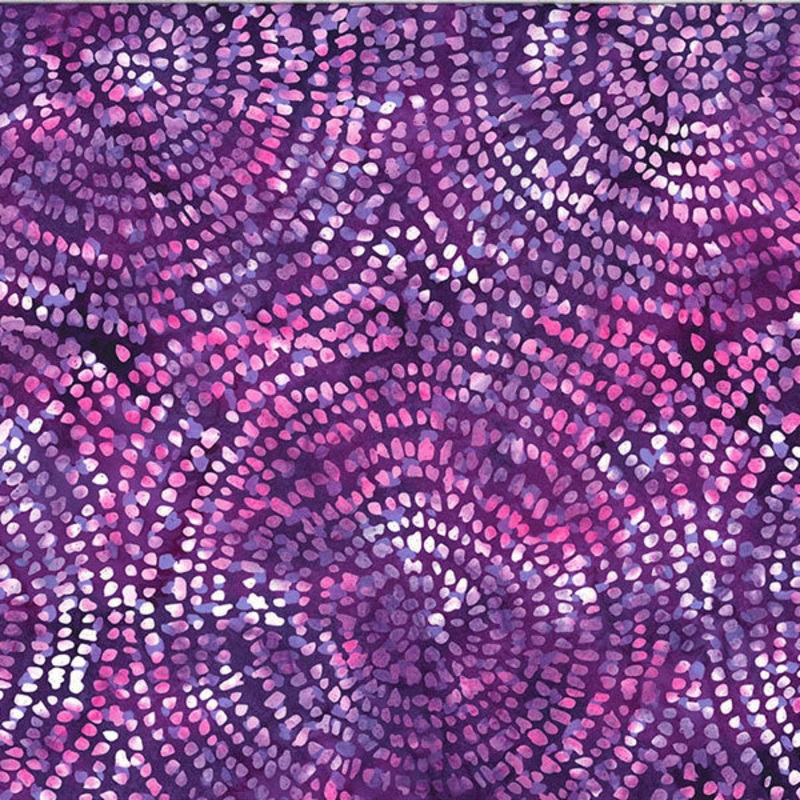 Violet Rays Batik T2441-437 Pansy