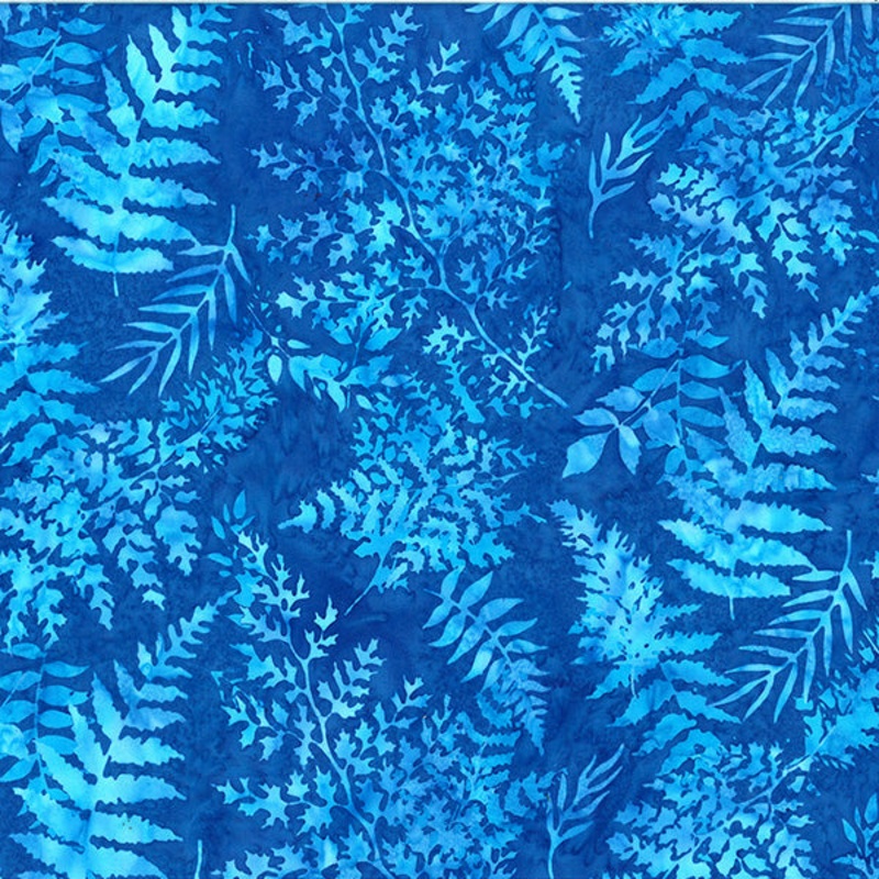 Wading in Waters Batik U2489-324 Dragonfly