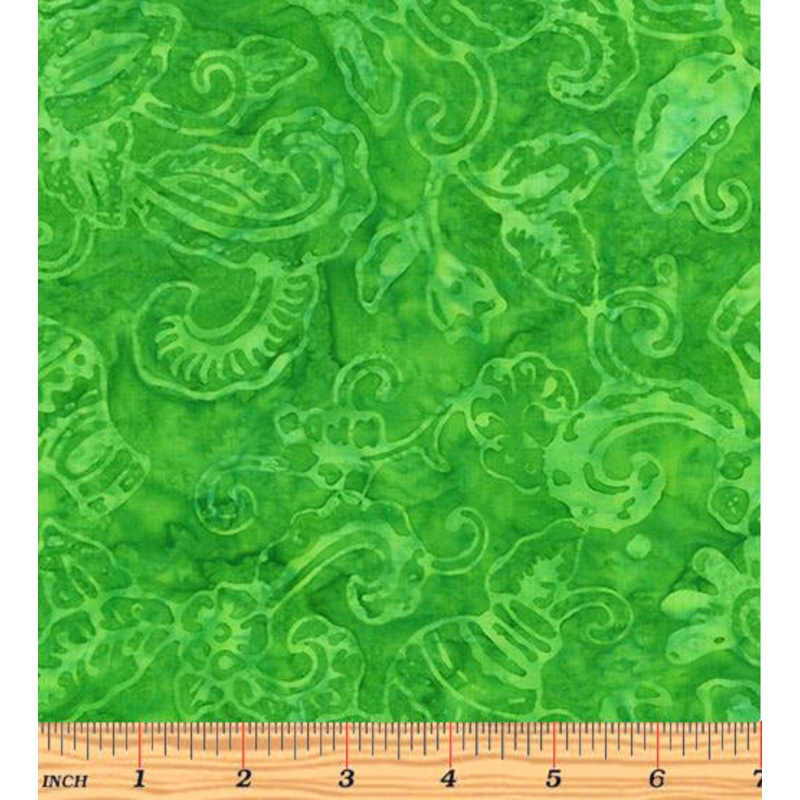 Bali Petal Play 9165-43 Motifs Lime