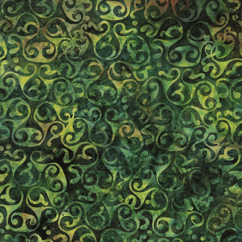 Citron Breeze Batik 112304650 Celtic Circle Green Gecko