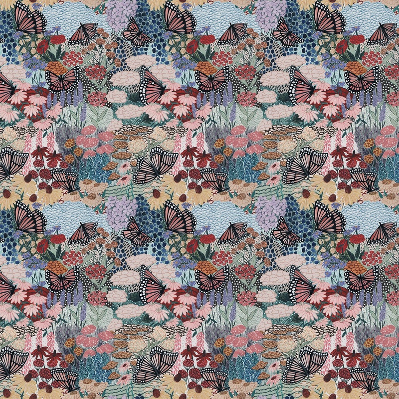 Eden 90729-40 Blue Multi Landscape