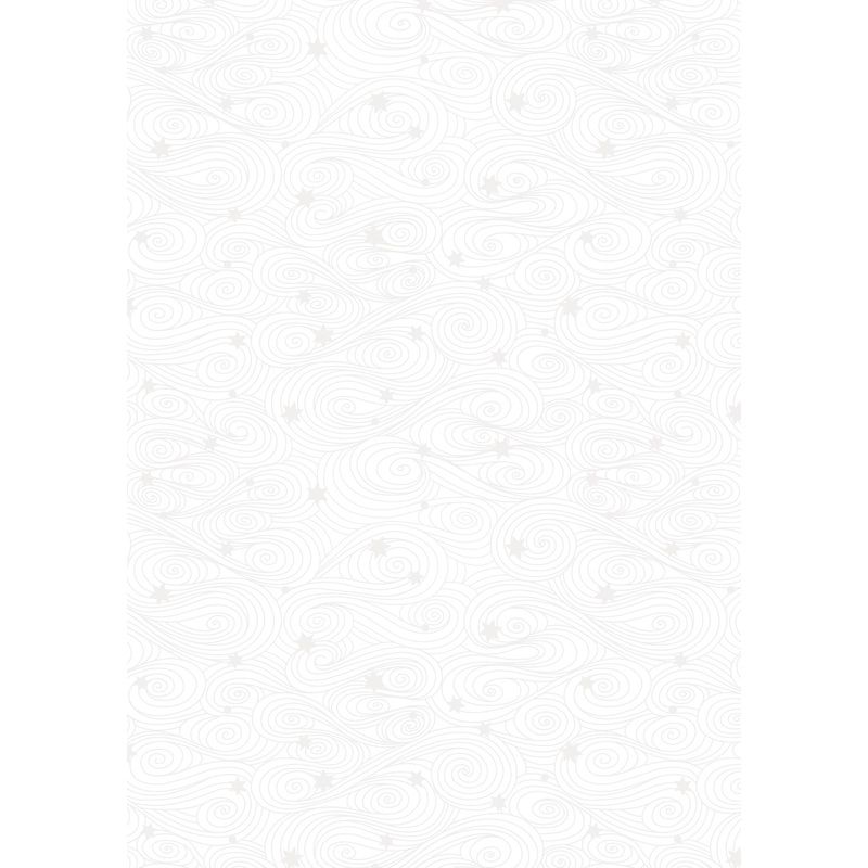 Tiny Tonals TT15.1 Starry swirls white on white